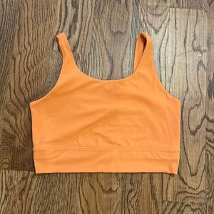 Nike Dry-Fit Sports Bra    Size Medium Orange